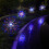 (Colorful) 2PC 120 LED Solar Powered Firework Starburst Stake Light 1