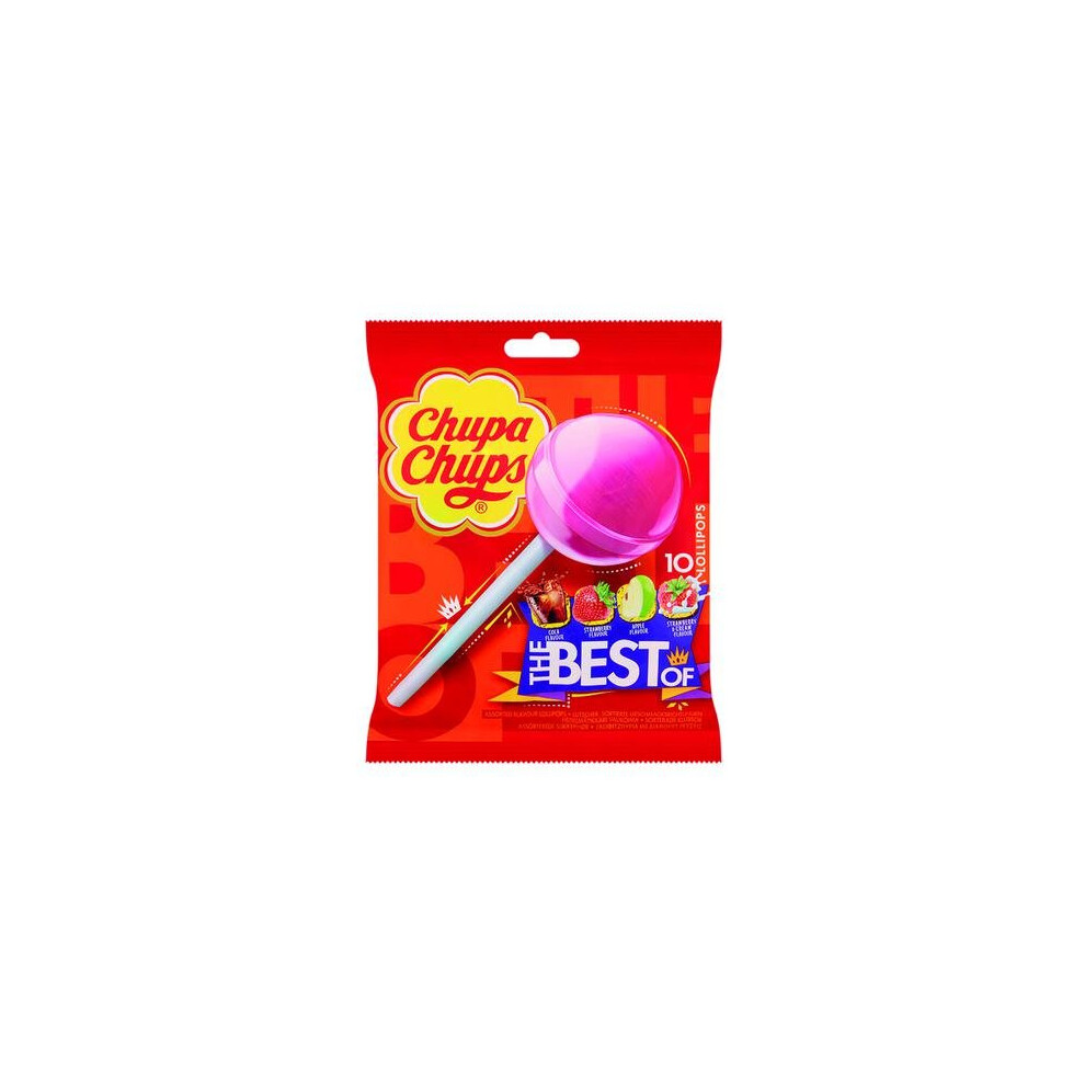Chupa Chups The Best Of Lollipops (Pack Of 10)