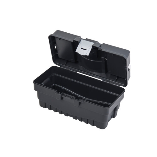 URBN Living (300) Large Plastic Chest Storage Tools Black Toolbox