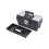 URBN Living (300) Large Plastic Chest Storage Tools Black Toolbox 3