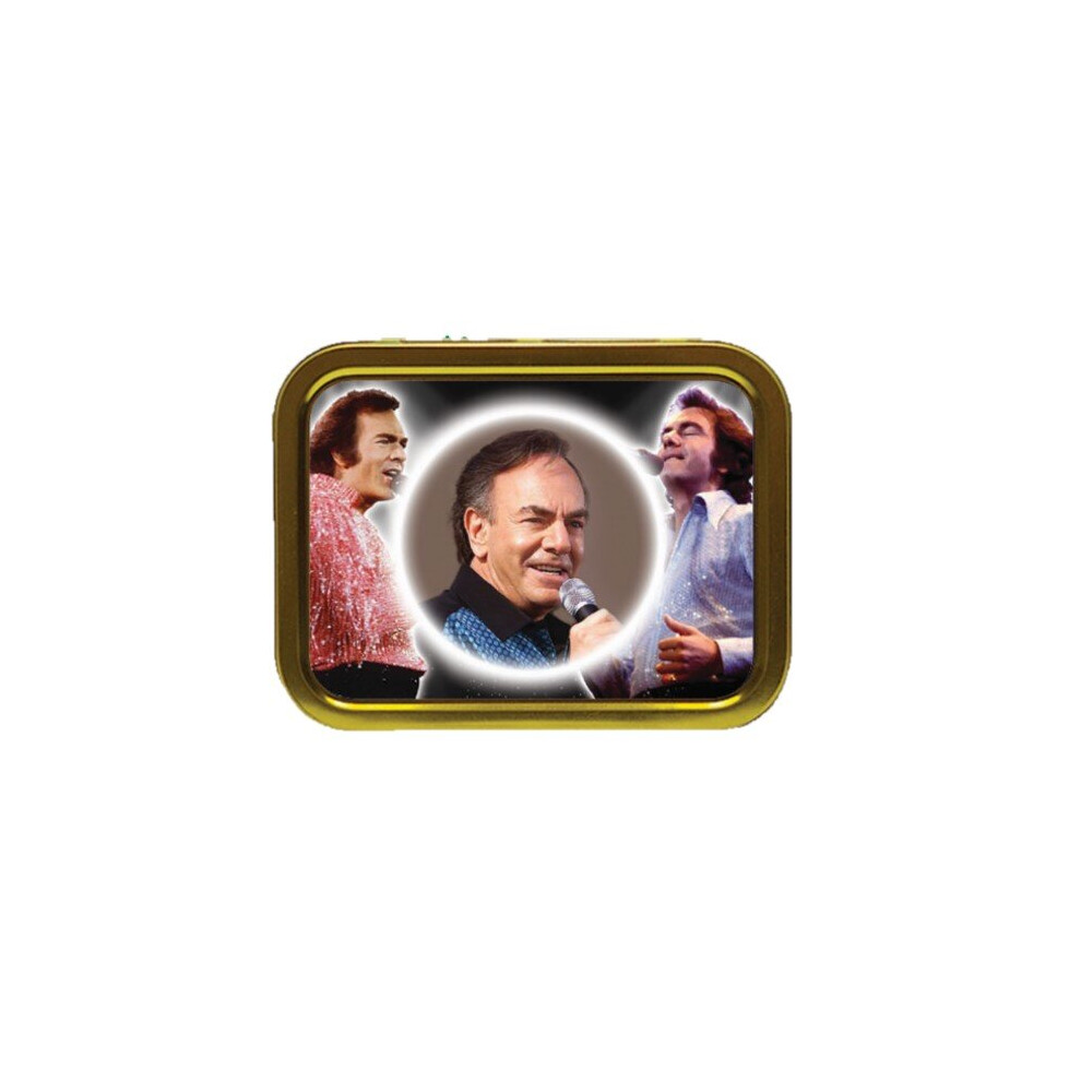 Personalised Gift Products Icon Legend Neil Diamond Tobacco Tin Gift & Smoking Products