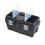 URBN Living (500) Large Plastic Chest Storage Tools Black Toolbox 3