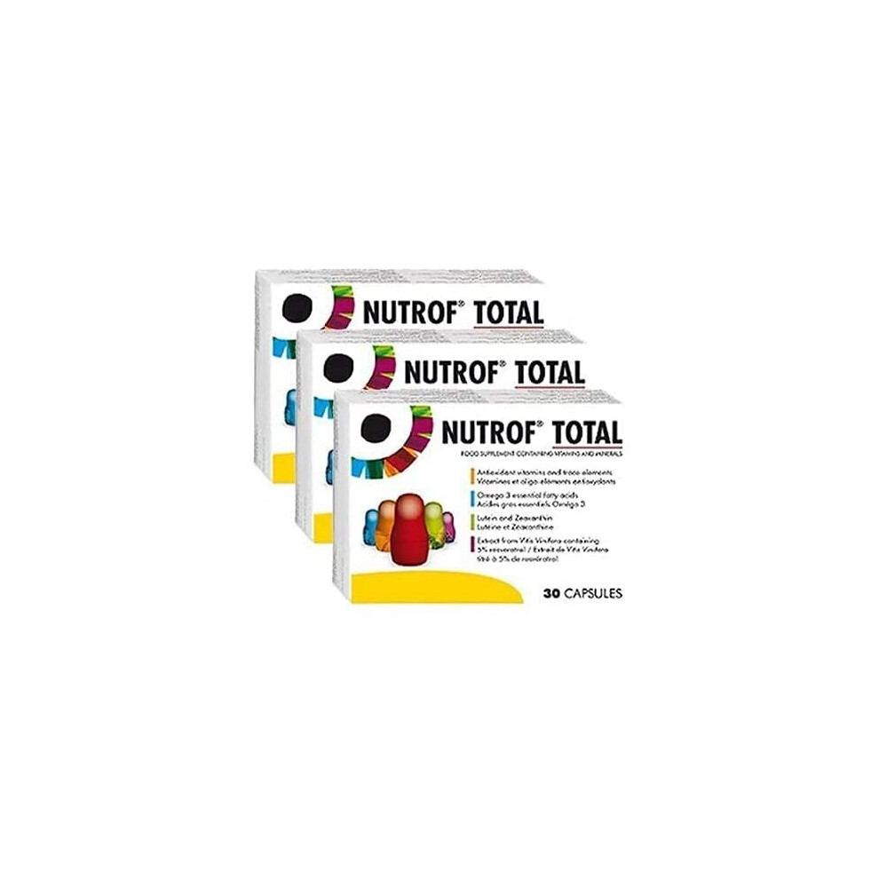 Nutrof Total Capsules, 30 Capsules (Pack of 3)