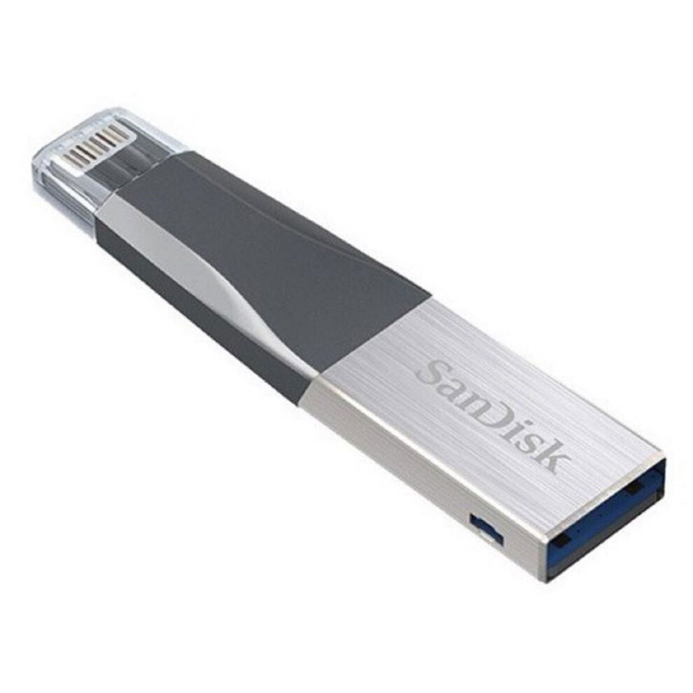 SanDisk USB iXpand Mini USB3.0 & Lightning USB Flash Drive 256GB