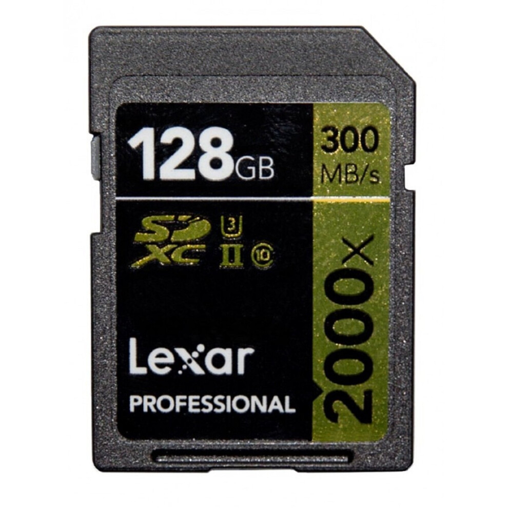 Lexar SD Professional C10 UHS-II U3 2000X 300MB/s Memory Card 64GB