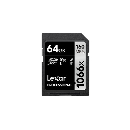 Lexar Lexar SD Professional 1066X 160MB/s Read Flash Memory Card 64GB