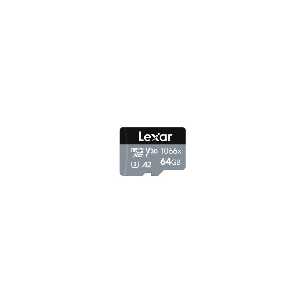 Lexar Micro SD Professional 1066X Flash Memory Card 64GB