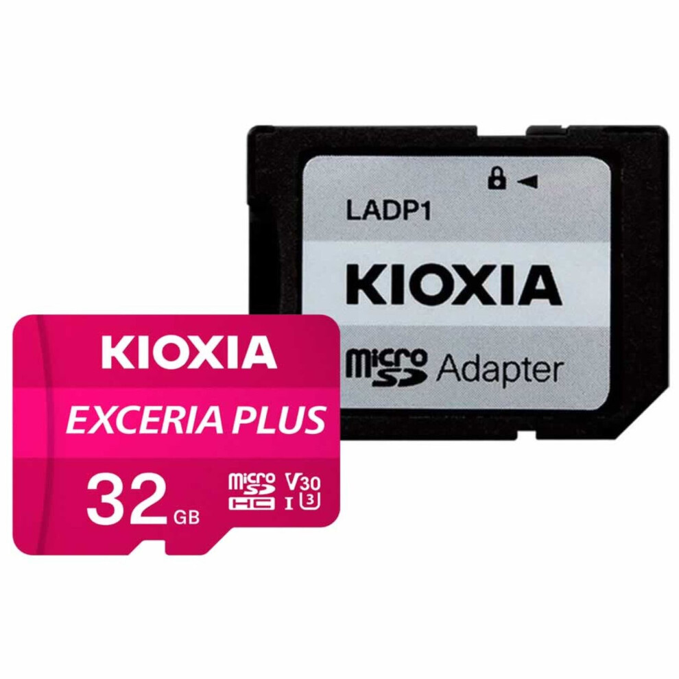 Kioxia Microsd Exceria Plus Flash Memory Card 32Gb 4582563850996