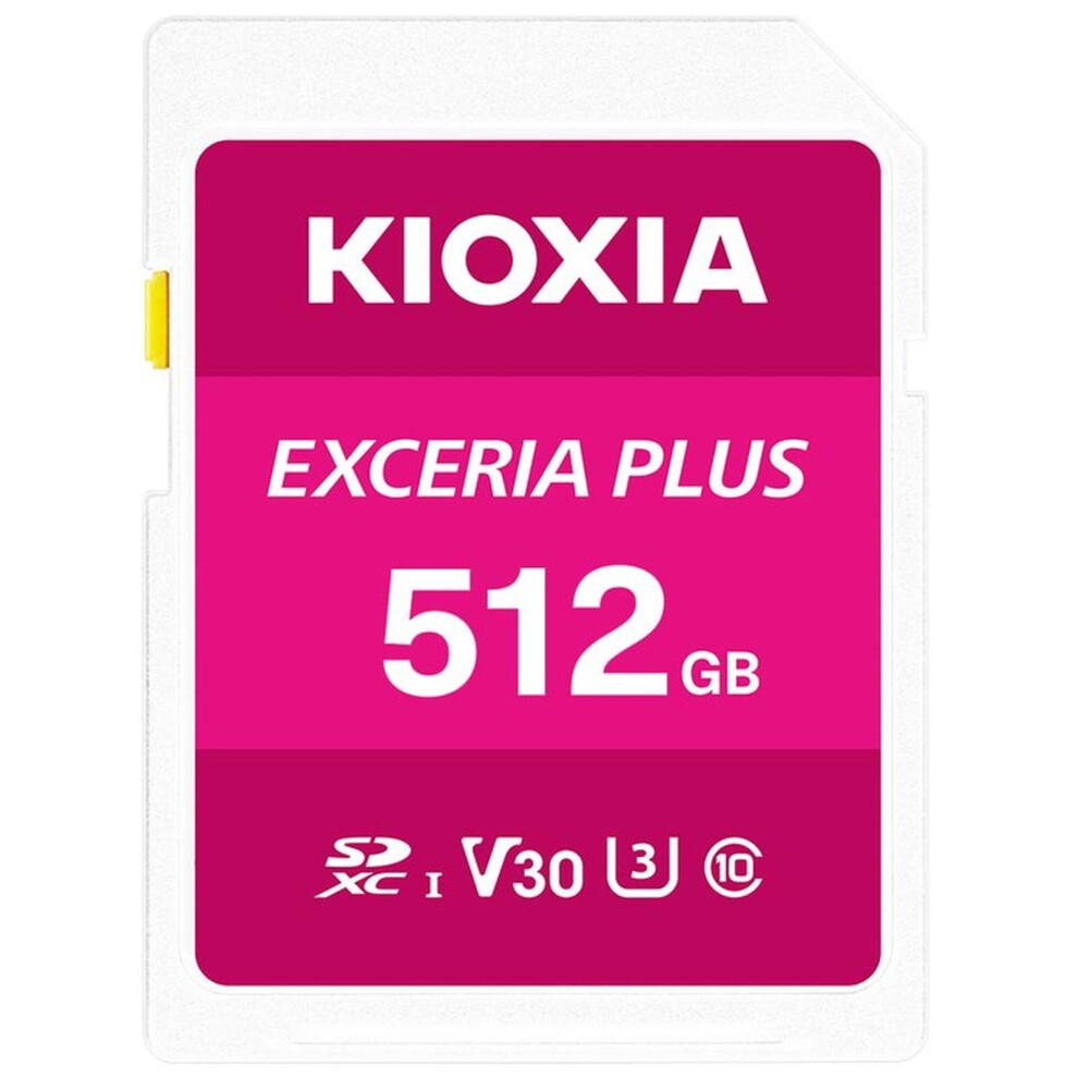 Kioxia Sd Exceria Plus V30 U3 Flash Memory Card 512Gb 4582563851627