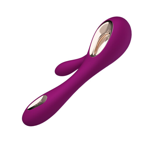 LELO Lelo Soraya Wave Dual Action Vibrator Deep Rose 2