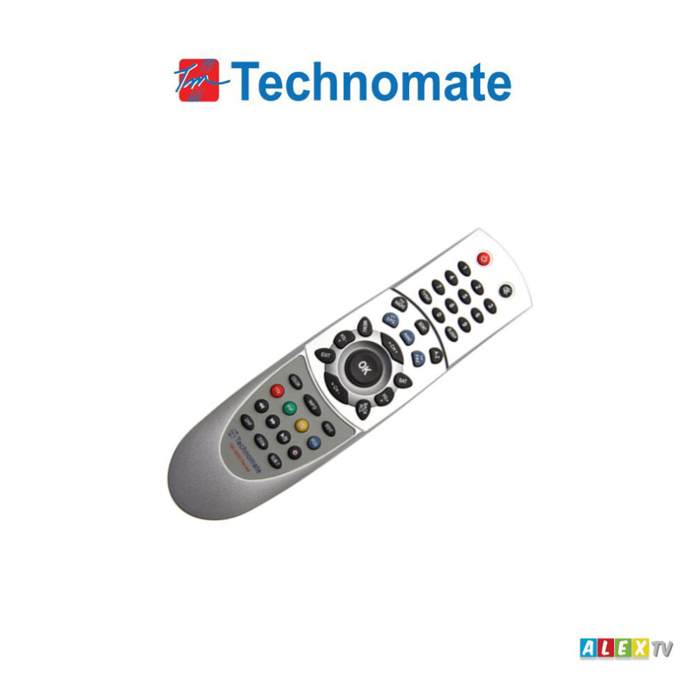 Technomatetm-3000 Series Remote Control Rcu Silver 7626011781108
