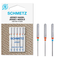 (Jersey (Ball Point), Size: Assorted 70/10, 80/12 and 90/14) Schmetz Sewing Machine Needles, 5pk