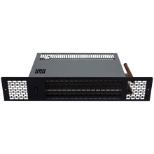 (Black) Mylek Plinth Heater Built In Electric 1.3kW