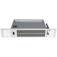 (White) Mylek Plinth Heater Built In Electric 1.3kW