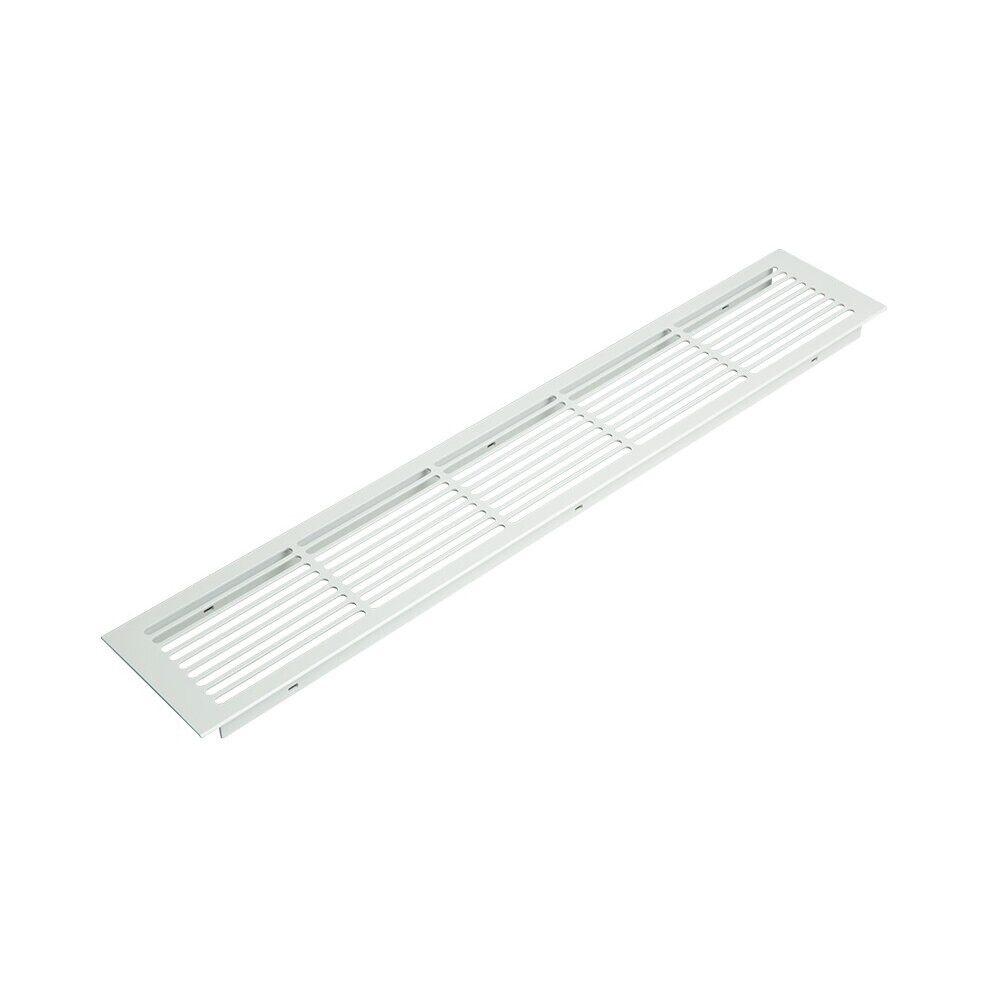 (White) Kitchen Vent Grill Air Grate Plinth Worktop