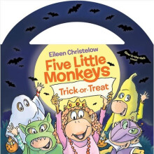 Five Little Monkeys Trick-Or-Treat (Glow-In-The-Dark Edition) | Board book