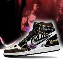 (7.5 (Adults')) Black Bull Yami Sukehiro Sneaker Sport Anime Shoes