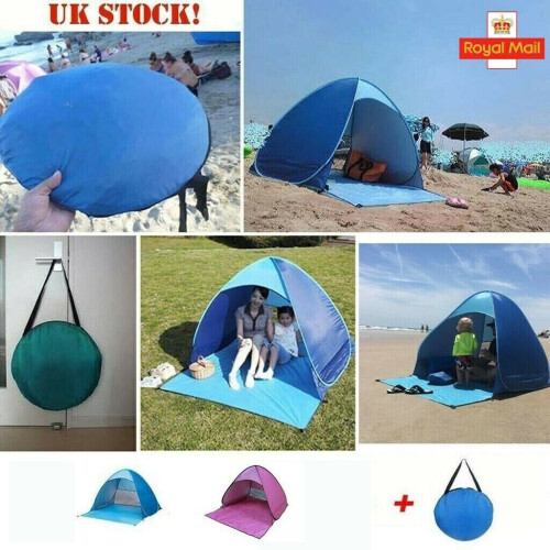 Red Portable Outdoor Camping Pop Up UV Protection Beach Tent Sun Shade