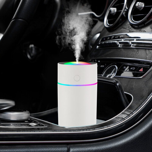 Ranpo (Black) 320ml Essential Oil Humidifier Diffuser For Car Home Fragrance Diffusers With Colorful Night Light 2