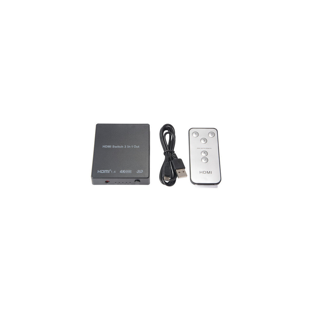 Ulistaurelie Hdmi Ports Switch Switcher Splitter Selector Usb Power Cable Size 3