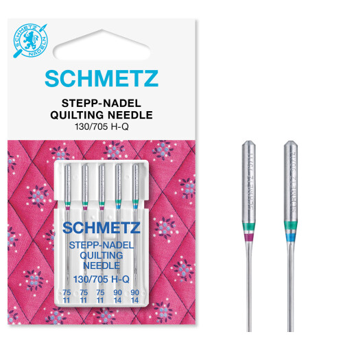 (Quilting, Size: Assorted 75/11 and 90/14) Schmetz Sewing Machine Needles, 5pk