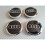 Audi Wheel Centre Caps - 69mm - Gloss Black 2