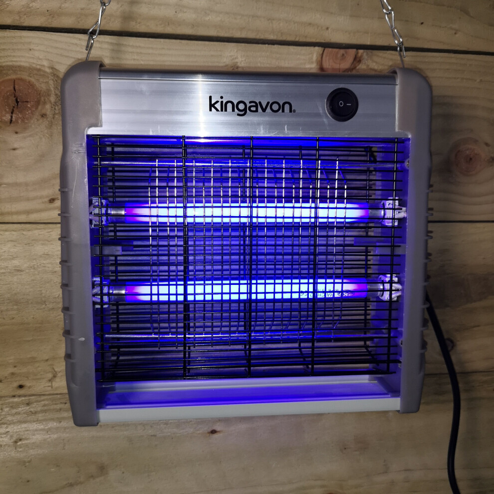 2 x 6W Electrical Ultra Violet UV Insect Bug Killer Fly Zapper