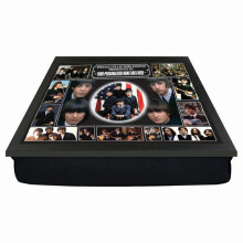 Personalised Icon Legends. Beatles Cushion Lap Tray Gift