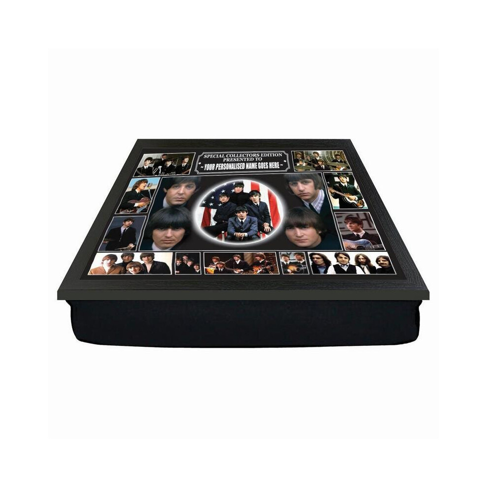 Personalised Gift Products Personalised Icon Legends. Beatles Cushion Lap Tray Gift