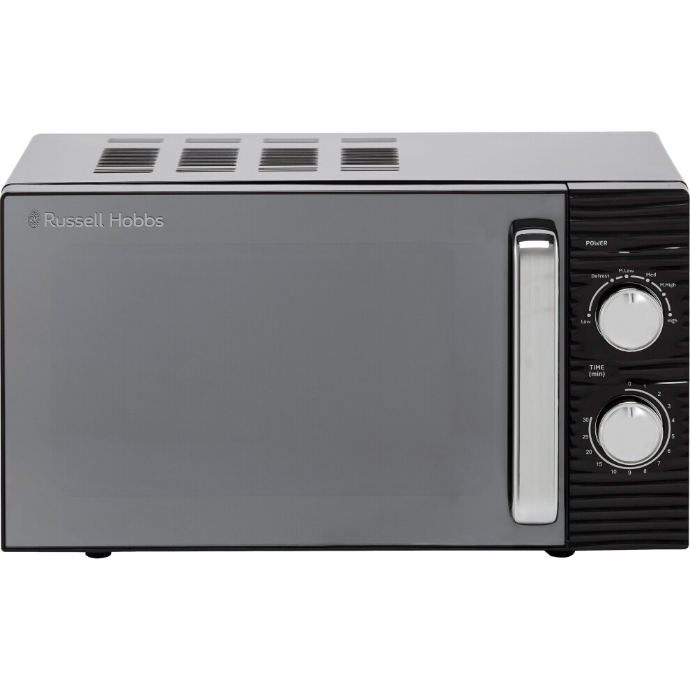 Russell Hobbs RHM1731B Inspire Manual Microwave, Black, 17 litre - Image 8