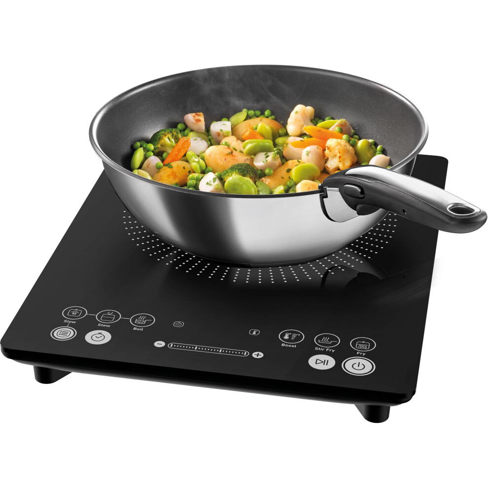 Tefal Everyday Slim IH210840 Mini Induction Hob - Black