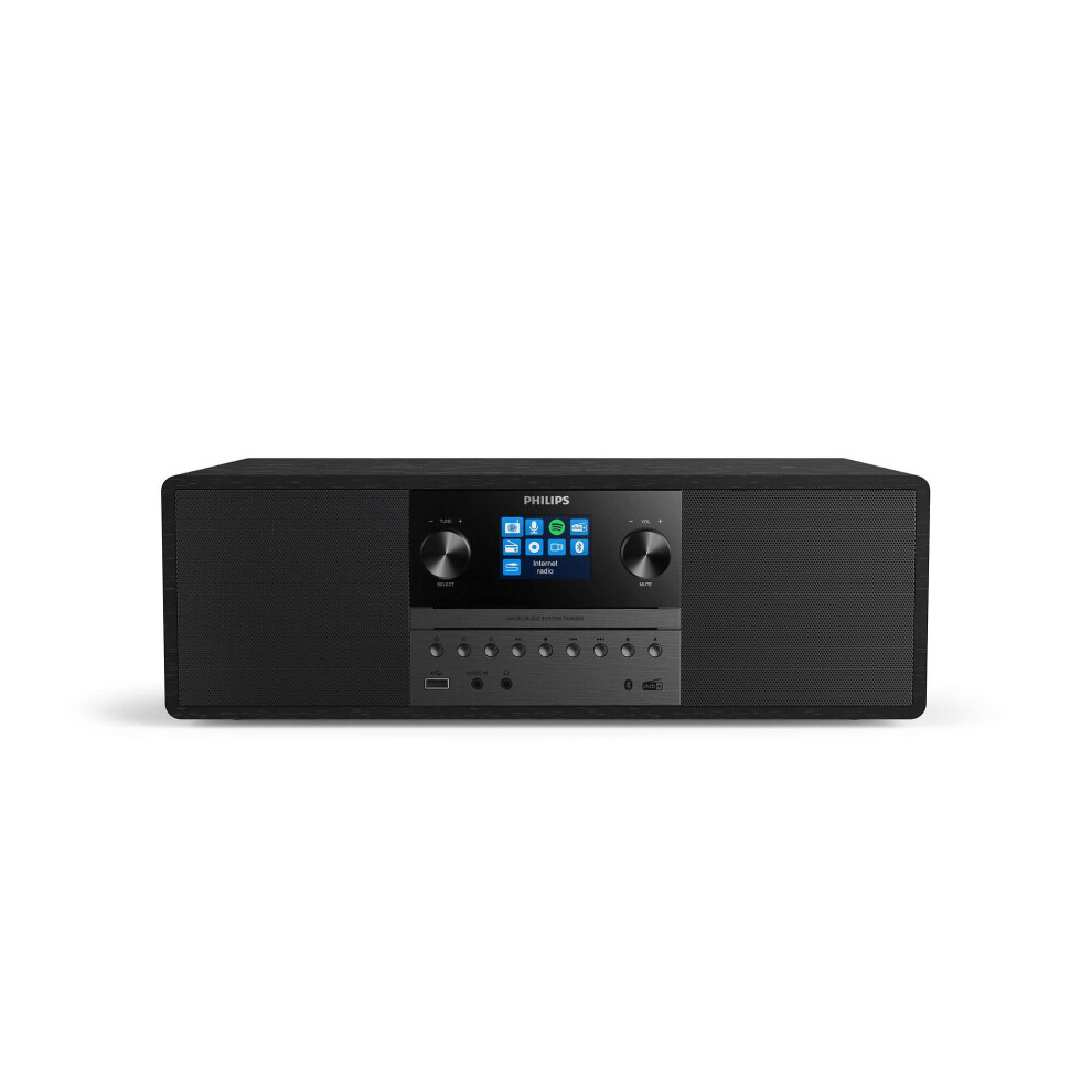 Philips Tam6805 Music System With Internet Radio, Dab+, Bluetooth, Cd, Usb, And Spotify Connect