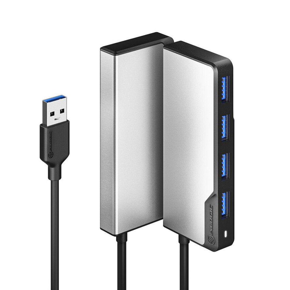 Alogic Usb-A Fusion Swift 4-In-1 Usb 3.2 Gen 1 (3.1 Gen 1) Type-A 5000 Mbit/S Grey 9350784022578