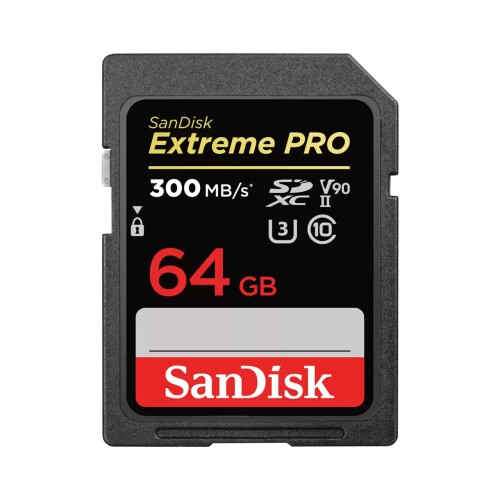 SanDisk SanDisk Extreme PRO memory card 64 GB SDXC UHS-II Class 10