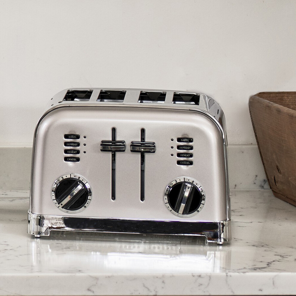 Cuisinart Style Collection Cpt180su 4 Slice Toaster - Pearl Grey
