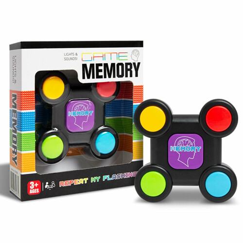 Memory Game Light & Sound Sequence Remember Challenge Repeat Game 2