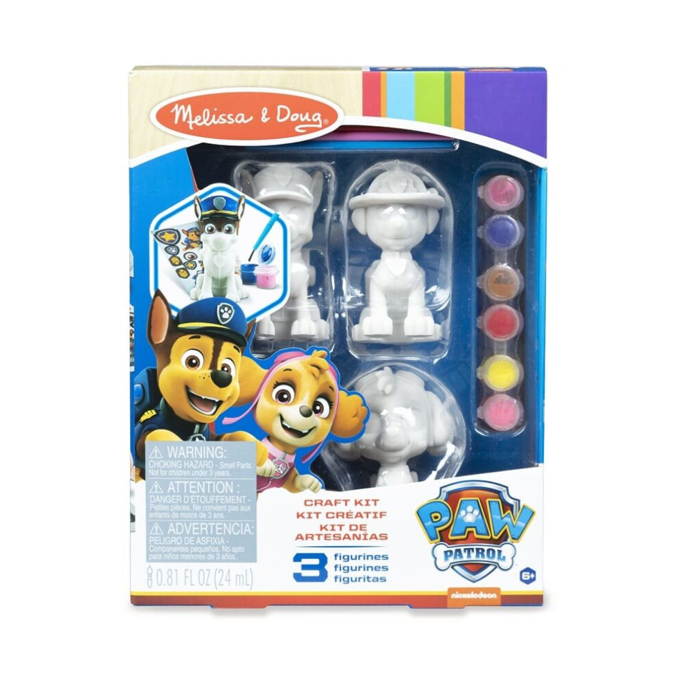 Melissa & Doug Multicolor Paw Patrol Craft Kit - Pup Figurines