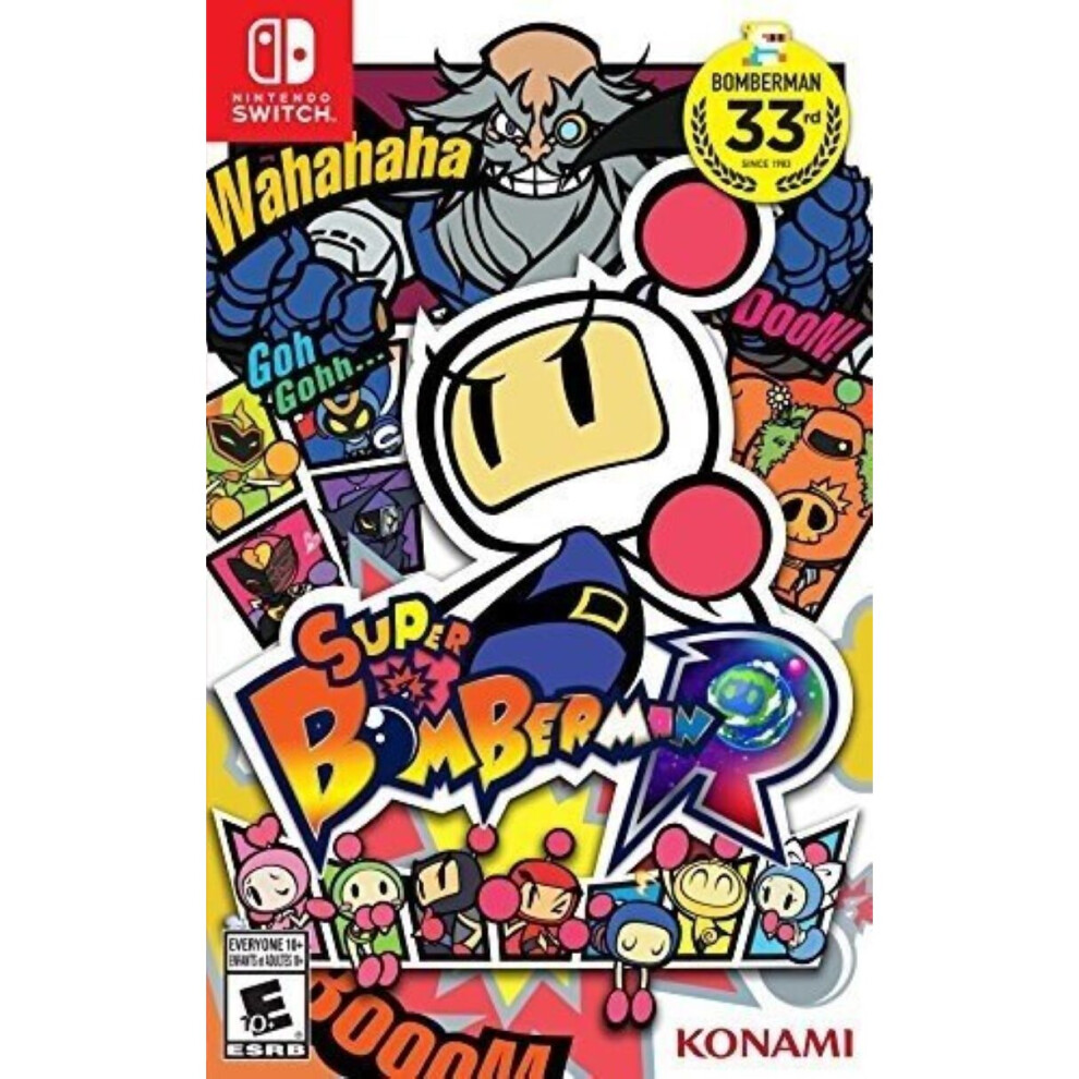 Super Bomberman R Nintendo Switch Game (#) 083717271017