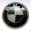 BMW Μαύρη μπότα + καπό με επίδραση άνθρακα σετ διακριτικών 74MM 82MM για τη BMW 1
