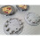 Porsche Wheel Centre Caps - 76mm - Grey 5