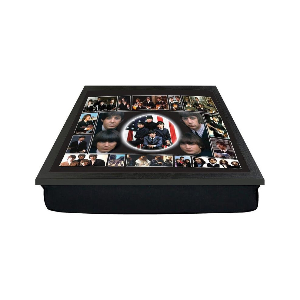 Personalised Gift Products Icon Legends The Beatles Cushion Lap Tray Gift