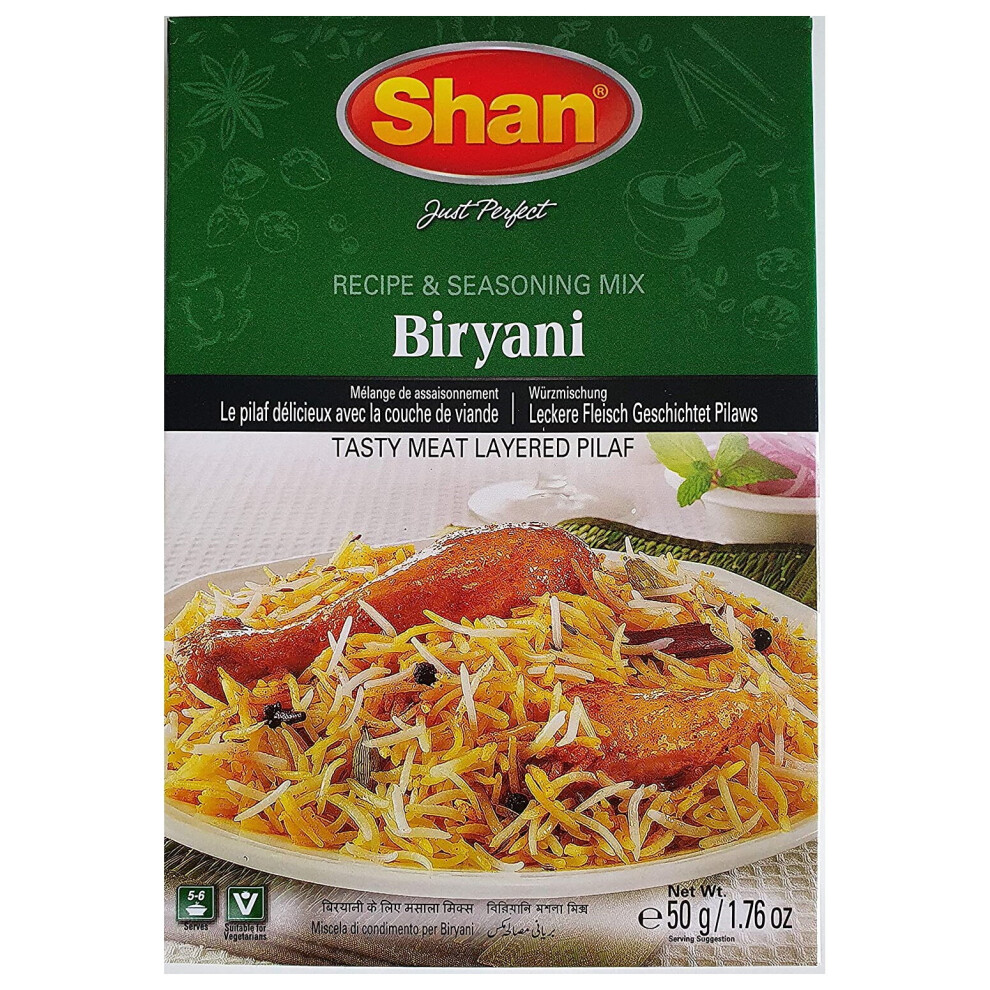 Shan (Biryani 50G) 7 Different Mix Spice Loads More