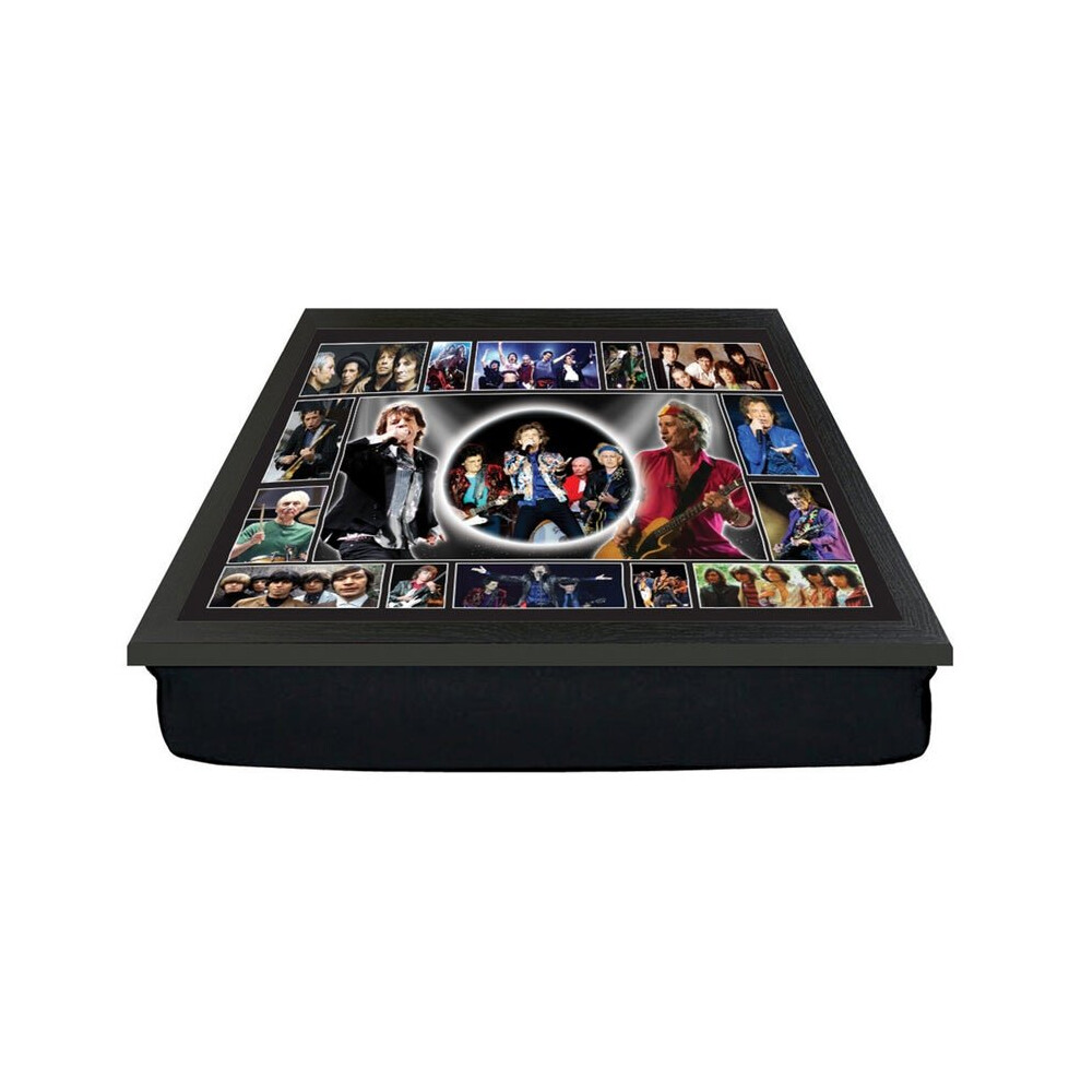 Personalised Gift Products Icon Legends The Rolling Stones Cushion Lap Tray Gift