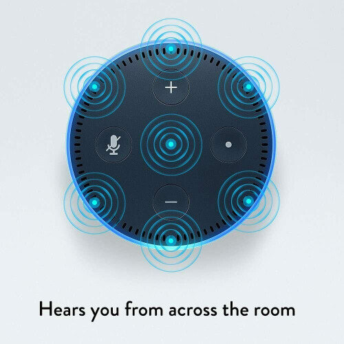 Refurbished Amazon Amazon Echo Dot 2nd Generation Alexa Smart Assistant - Black UNBOXED 2