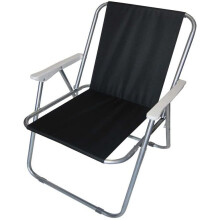 Camping Garden Picnic Fishing Outdoor Folding Beach Chair Black