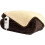 Homefront Heated Electric Reversible Throw Blanket Chocolate & Cream 9