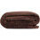 Homefront Heated Electric Reversible Throw Blanket Chocolate & Cream 4