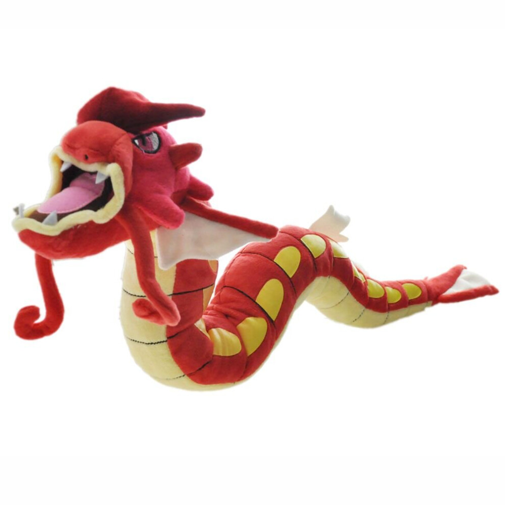 (Red) 23"Pokemon Gyarados Plush Doll Stuffed Toy Gift Red