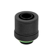 Corsair Hydro X Series XF Black Compression 10/13mm (3/8" / 1/2") ID/OD Fittings - Four Pack