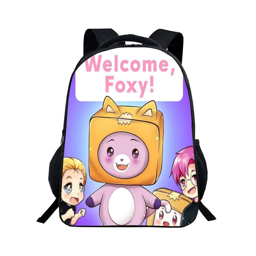 (10) Lankybox Backpack Cartoon Schoolbag Student Bag